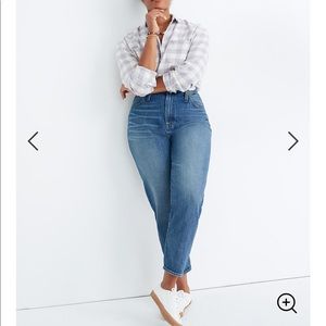Madewell mom jeans